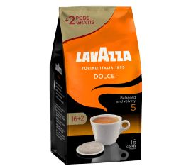 LAVAZZA ラバッツァ カフェ クレマ ドルチェ コーヒーポッド 125g 18個