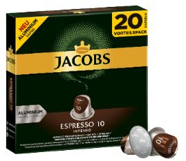 JACOBS ジェイコブス エスプレッソ インテンソ カプセル 104g 20カプセル