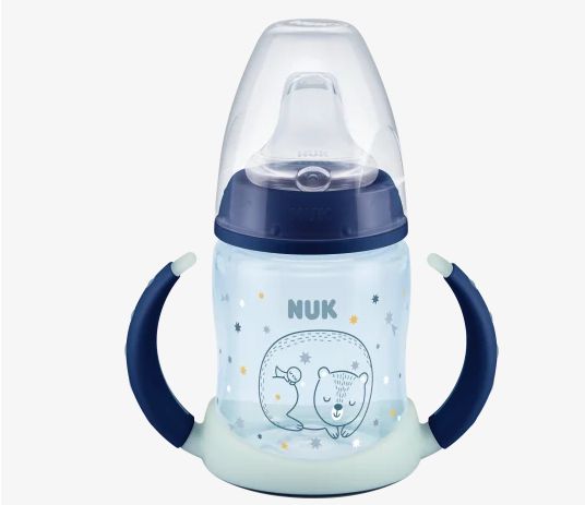 NUK ヌーク ファーストチョイス ドリンクボトル グロー ブルー 6ヶ月から 150ml 1個