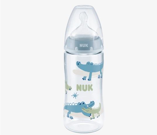 NUK ヌーク ファーストチョイス 哺乳瓶 ブルー サイズ2 6〜18ヶ月 300ml 1個