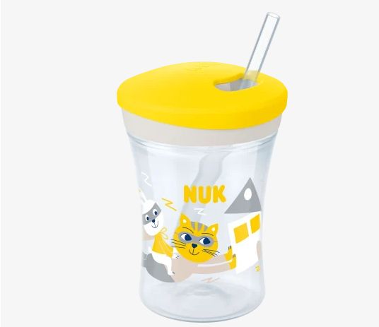 NUK ヌーク エボリューション アクションカップ イエロー 230ml 1個
