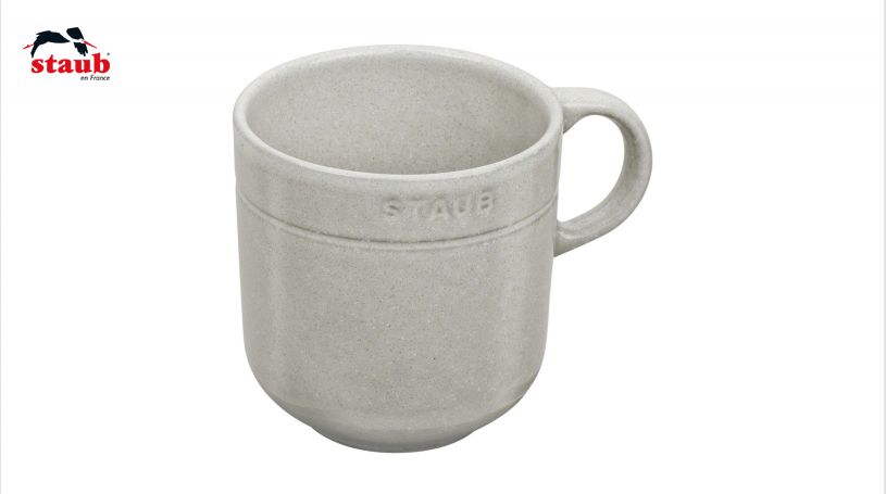 STAUB ギフト マグカップ (ホワイトトリュフ、300ml) 1個