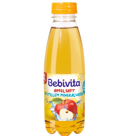 Bebivita ジュース リンゴジュース・ミネラルウォーター 4か月から 0.5l