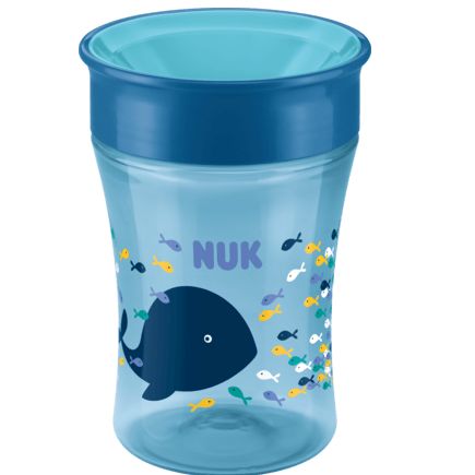 Nuk マジックマグカップ クジラ 8か月から 230ml 1個