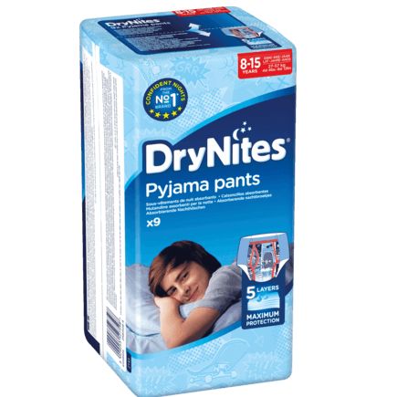 Drynites パジャマパンツ 男の子向け 8〜15歳 9枚