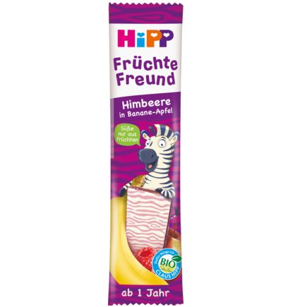 Hipp 果物バー 果物フレンド バナナリンゴラズベリー味 1歳から 23g