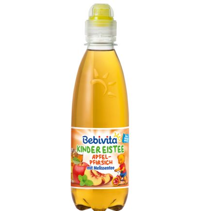 Bebivita ジュース 子ども用アイスティー リンゴ 桃 レモンバーム入り 1歳から 300mlの通販 個人輸入代行商品 ドイツポーター