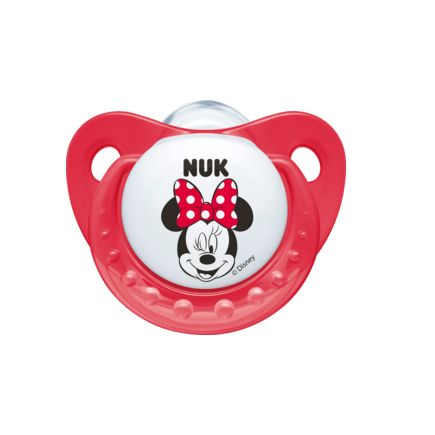 Nuk おしゃぶり シリコン製 ディズニー ミッキー サイズ1 0 6か月 赤 白 2個の通販 個人輸入代行商品 ドイツポーター