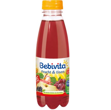 Bebivita ジュース フルーツ&鉄 6か月から 0.5l