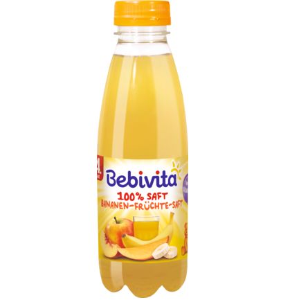 Bebivita ジュース 100%バナナ果物ジュース 4か月から 0.5l