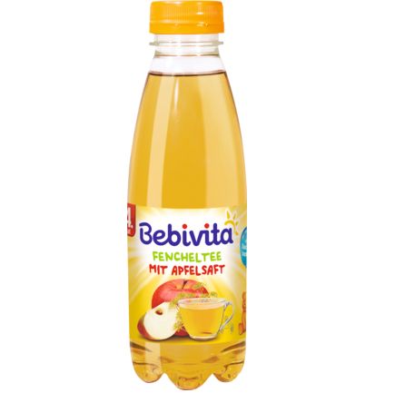 Bebivita フェンネルティー リンゴジュース入り 4か月から 0.5l