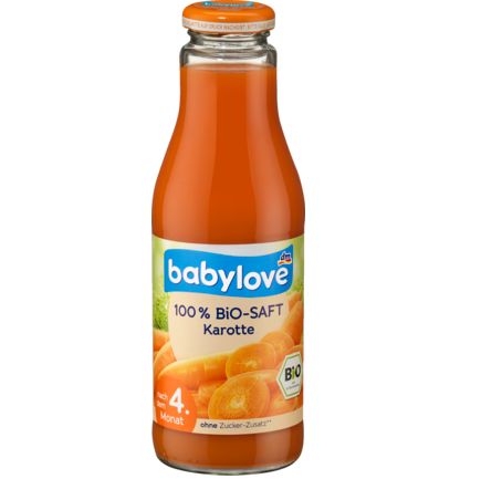 babylove ジュース 100%オーガニックジュース ニンジン 4か月から 500ml
