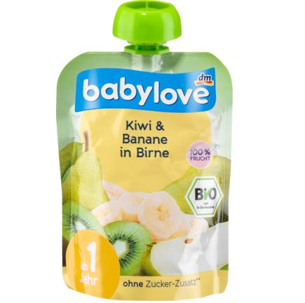 babylove スクイズパック 洋ナシ・キウイ・バナナ 1歳から 90 g