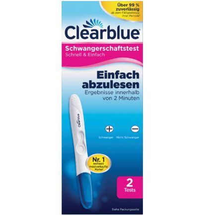 Clearblue 見やすい妊娠テスト 2個