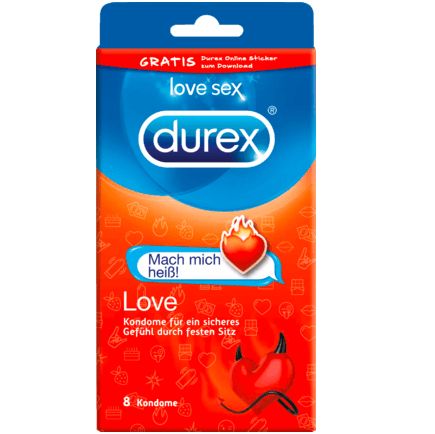 Durex デュレックス ラブ コンドーム 8個