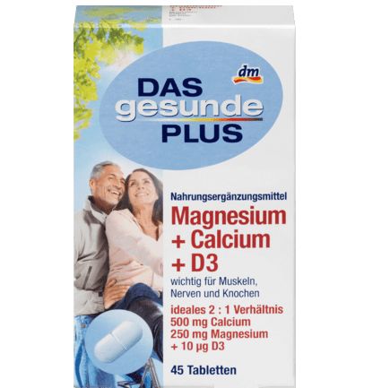 Mivolis マグネシウム+カルシウム+D3 錠剤 45錠