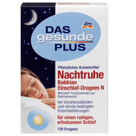 Das Gesunde Plus 夜間睡眠用バレリアン 睡眠薬糖衣錠 N 1錠の通販 個人輸入代行商品 ドイツポーター