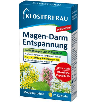 Klosterfrau Gastrobin 胃腸用 リラックス カプセル 20カプセル