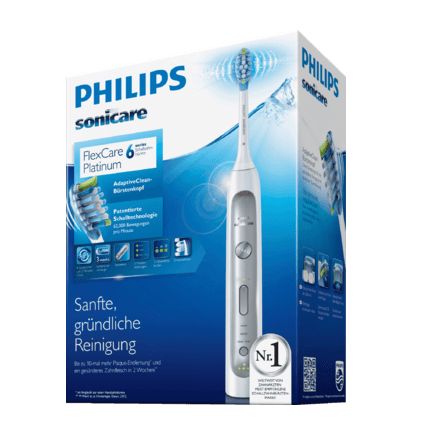 Philips フィリップス 電動歯ブラシ フレックスケア プラチナ+トラベルケース 1個