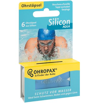 Ohropax 耳栓 シリコンアクア 6個