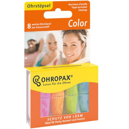 Ohropax 耳栓 カラー 8個