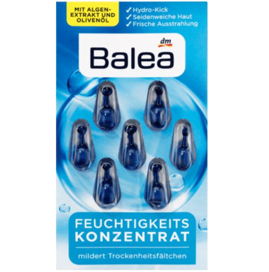 Balea バレア ビタミンEとオリーブオイル配合水分濃縮美容液7個
