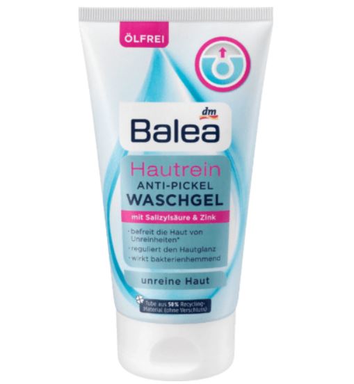 Balea バレア スキンクリーンアンチにきび洗顔ジェル150ml