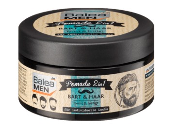 Balea MEN バレアMEN ポマード2in1 髭と髪の毛用, 100 ml