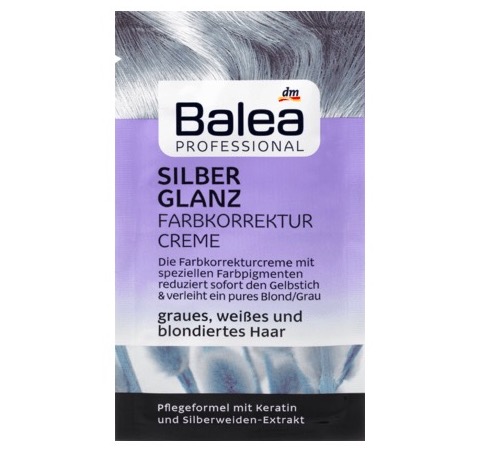 Balea バレア プロフェッショナル カラーコレクション クリーム シルバーシャイン 20ml